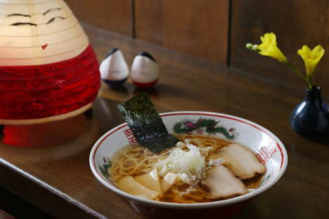 自慢のラーメン