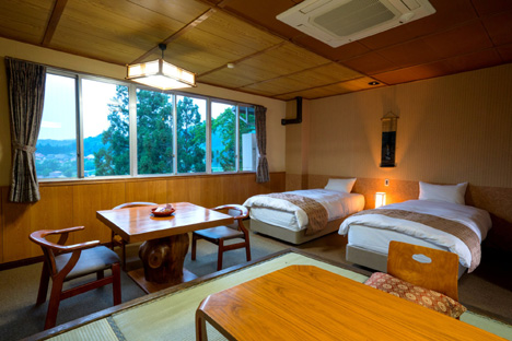 ตัวอย่างห้องพักของเรือนโอโตเมะคัง
