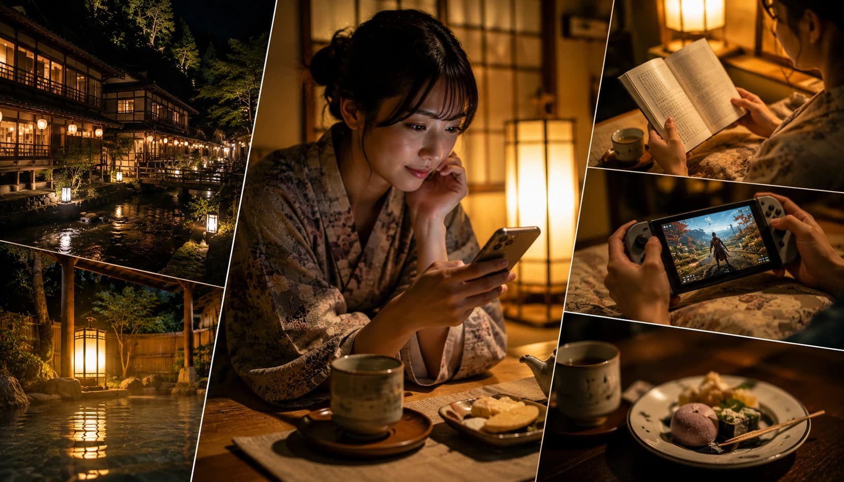 熱塩温泉の夜の楽しみ方完全ガイド|旅館でくつろぐとっておきの過ごし方