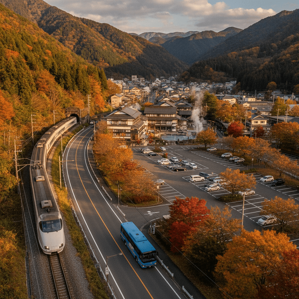 熱塩温泉へのアクセス完全攻略:バス・電車・駐車場、最適なルート選び